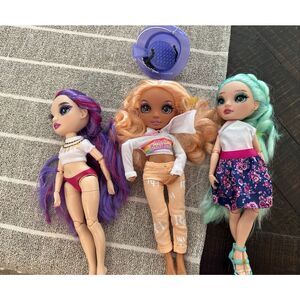 Rainbow High Series Fancy Dolls With Colored Hair